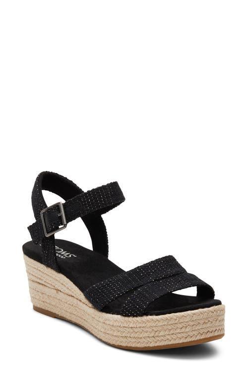 Toms Womens Audrey Espadrille Wedge Sandals Product Image