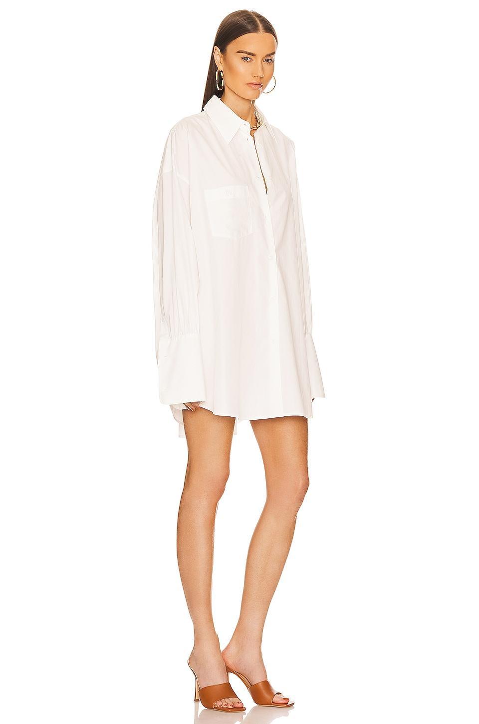 Cotton Poplin Oversized Shirt Helsa Product Image