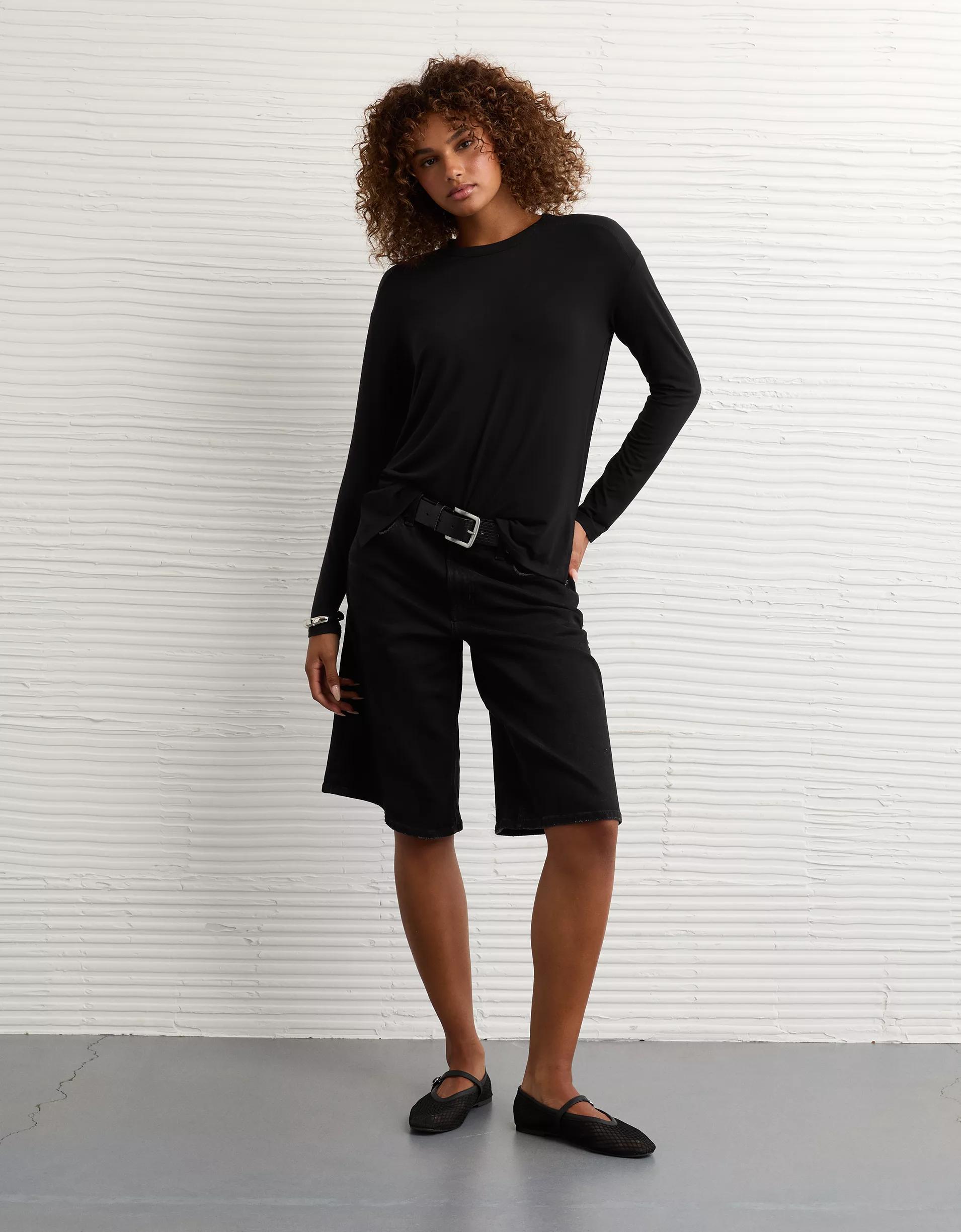 AE Soft & Sexy Long Sleeve T-Shirt Product Image