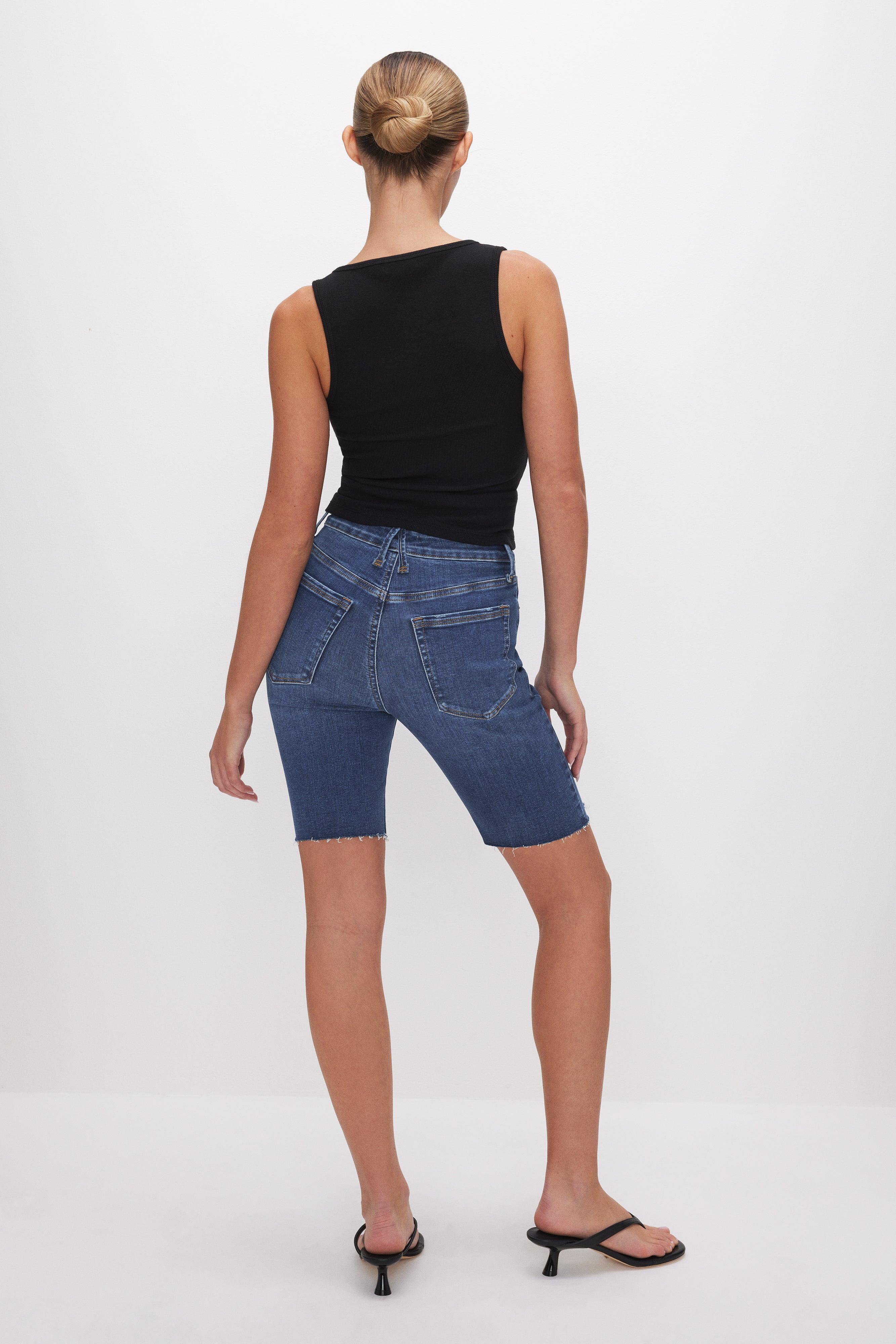 ALWAYS FITS GOOD LEGS BERMUDA SHORTS | INDIGO520 Product Image