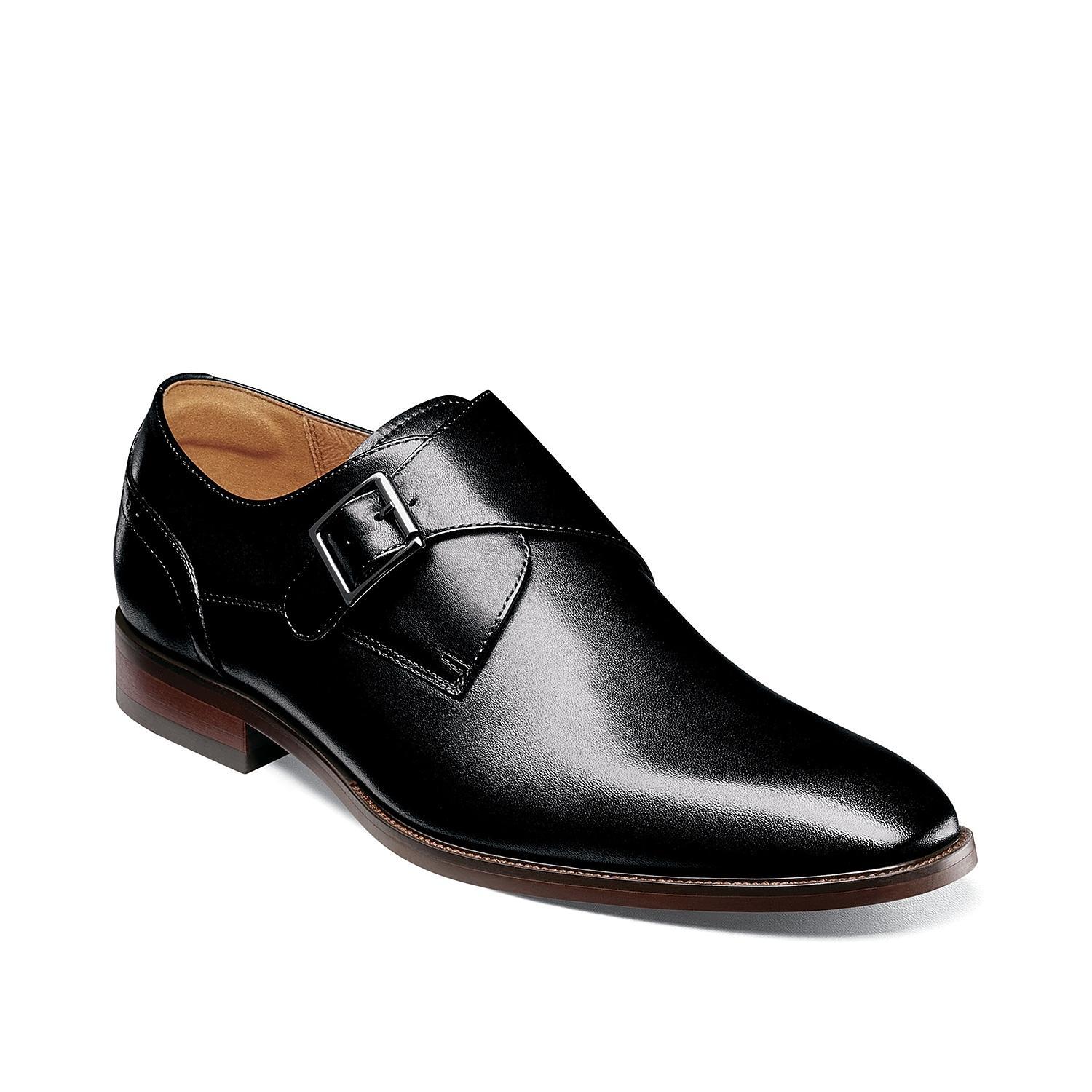 Florsheim Mens Sorrento Plain Toe Single Monk Strap Product Image