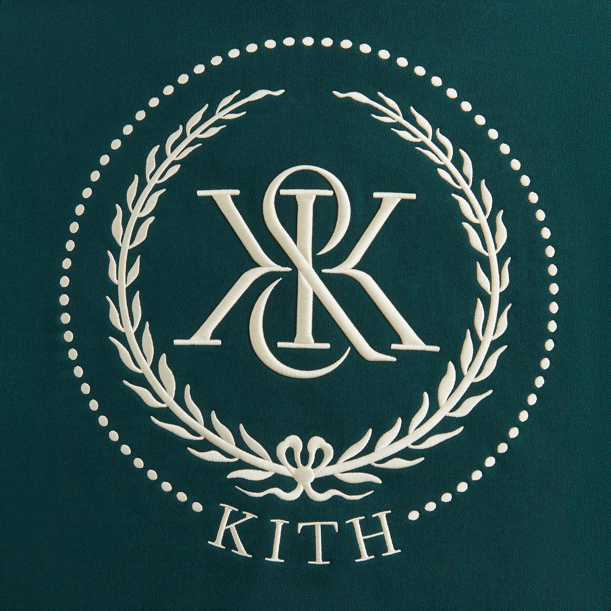 Kith Women Hunter III Crest Quarter Zip - Chronicle Female Product Image