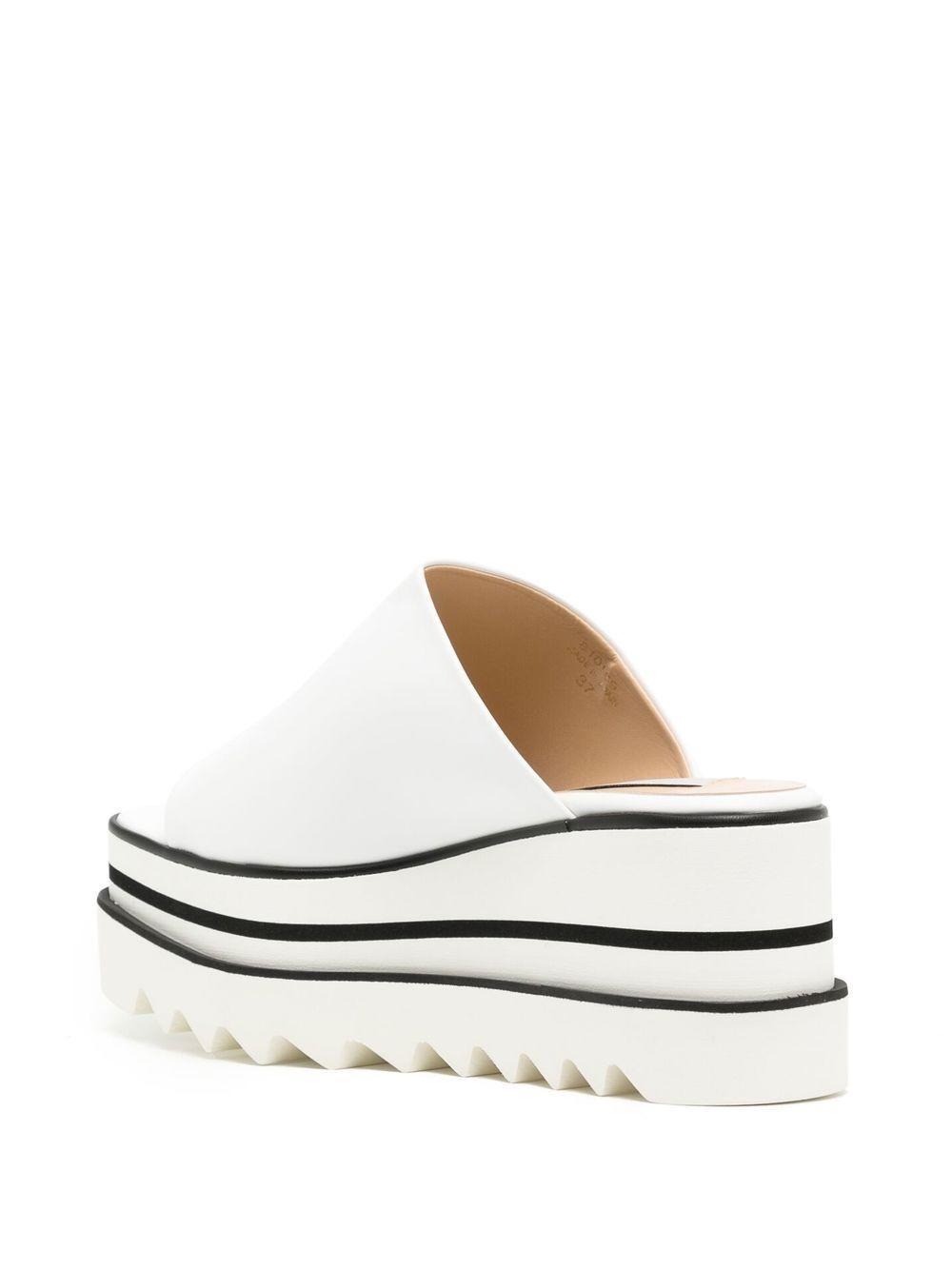 platform-sole slip-on sandals Product Image