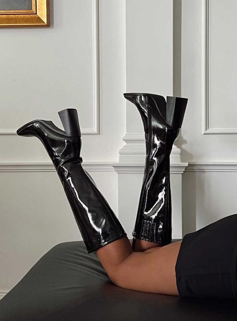 The Jessa Boots Black Product Image