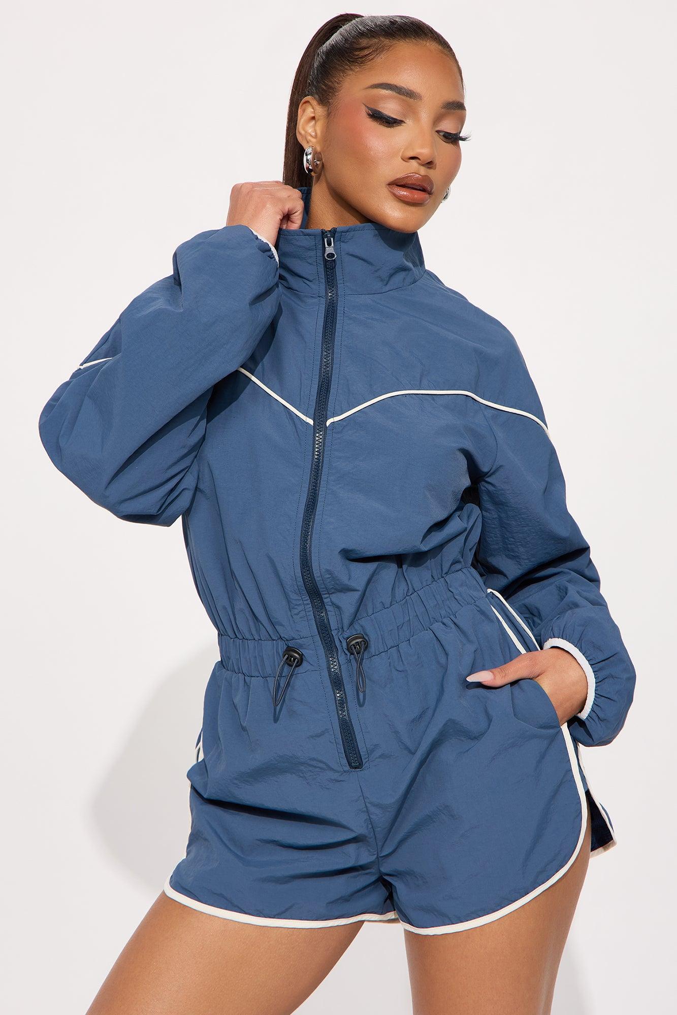 To Do List Romper - Blue Product Image