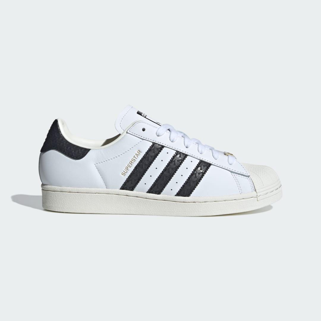 adidas Originals Mens adidas Originals Superstar Casual Sneaker - Mens Basketball Shoes Core Black/Core Black/Cloud White Product Image