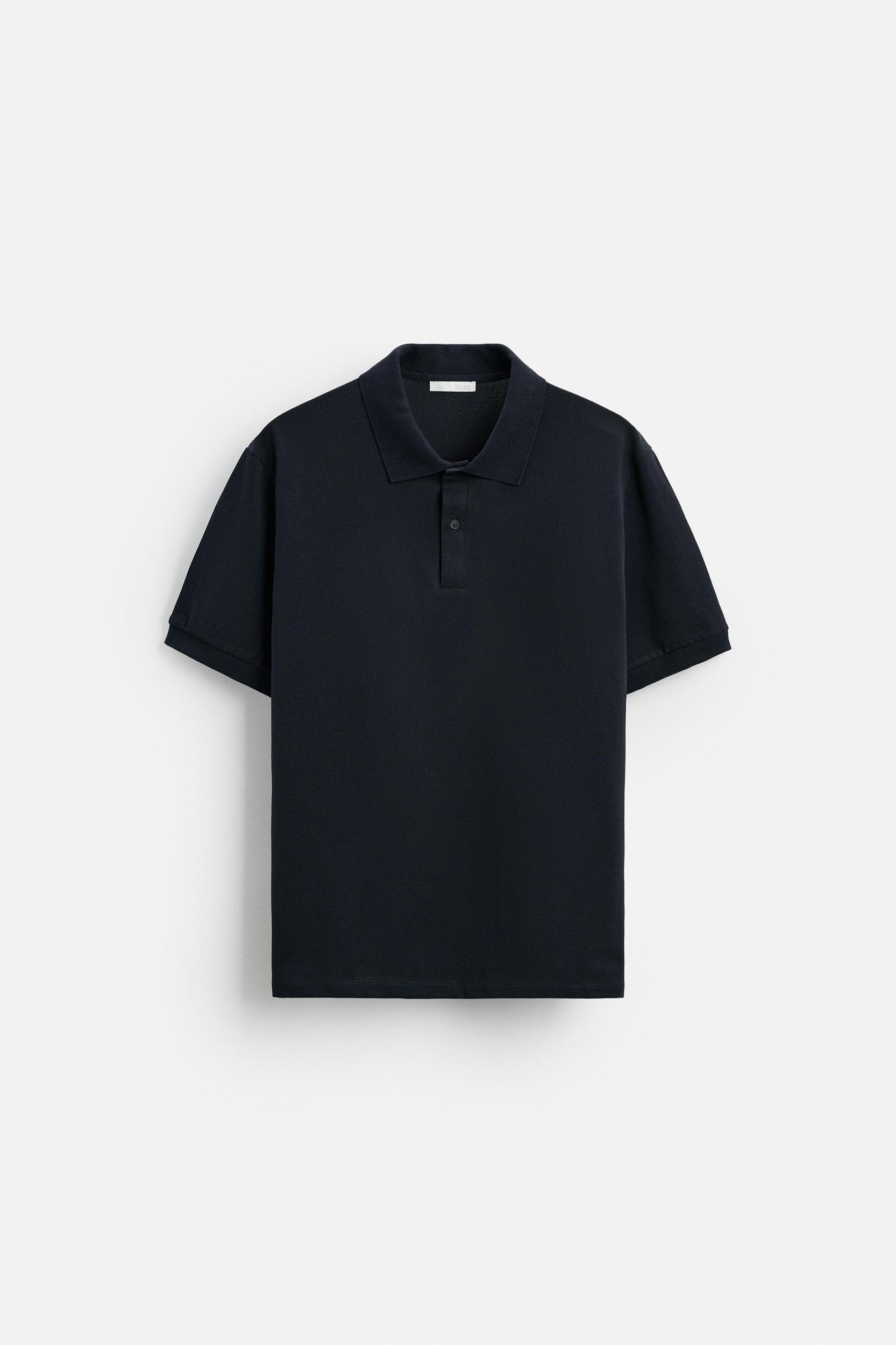 BASIC TEXTURED WEAVE PIQUÉ POLO Product Image