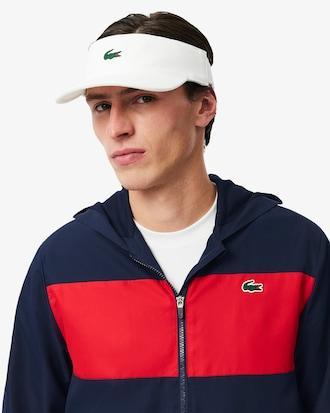 Colour-Block Logo Stripe Tennis Jacket Product Image