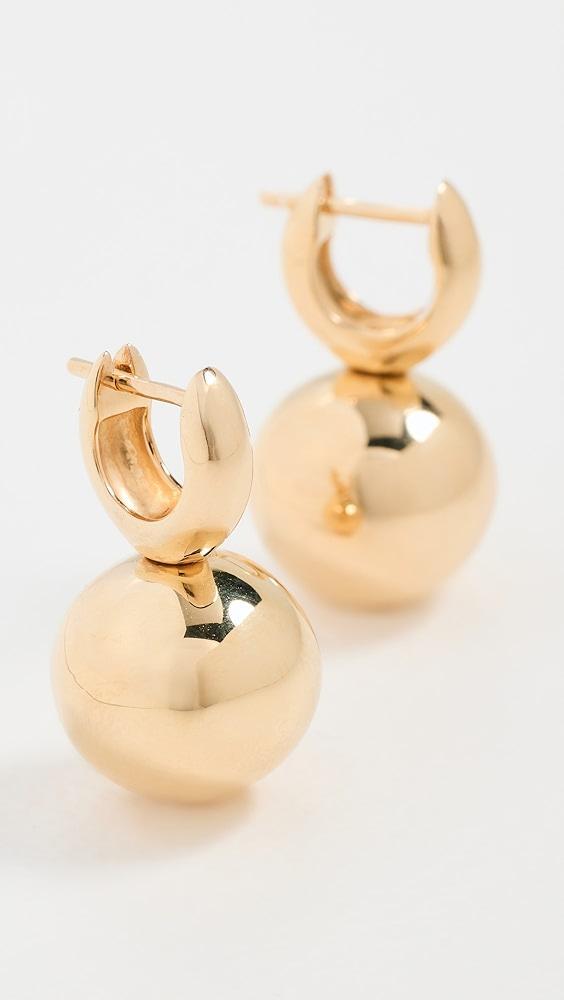 Annika Inez Pivot Sphere Hoops | Shopbop Product Image