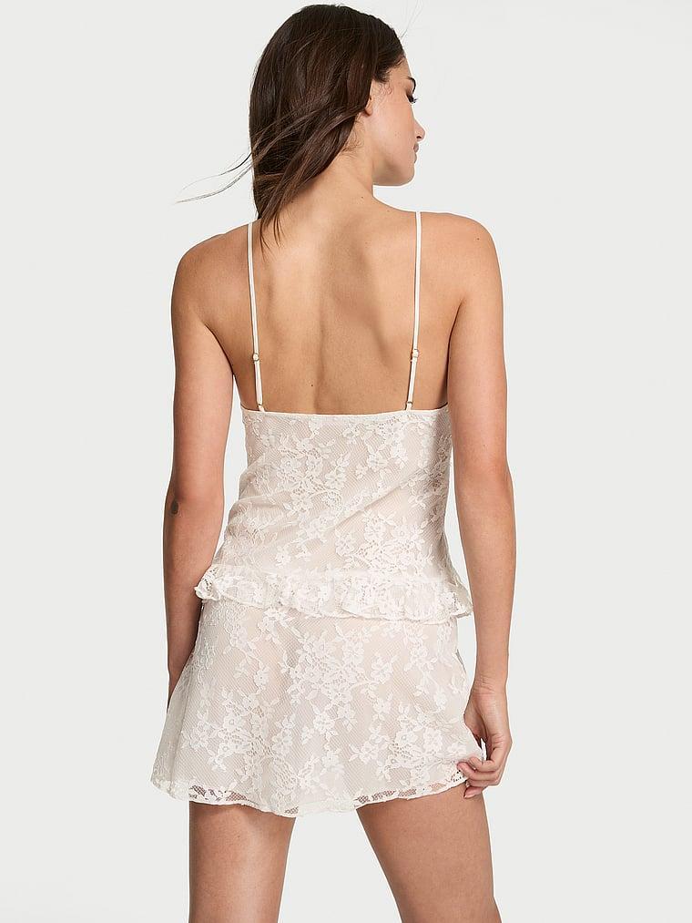 Dare to Dream Lace Flounce Mini Slip Product Image