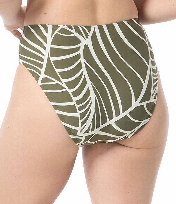 Coco Reef Palm Leaf High Esteem High Waist Swim Bottom Product Image