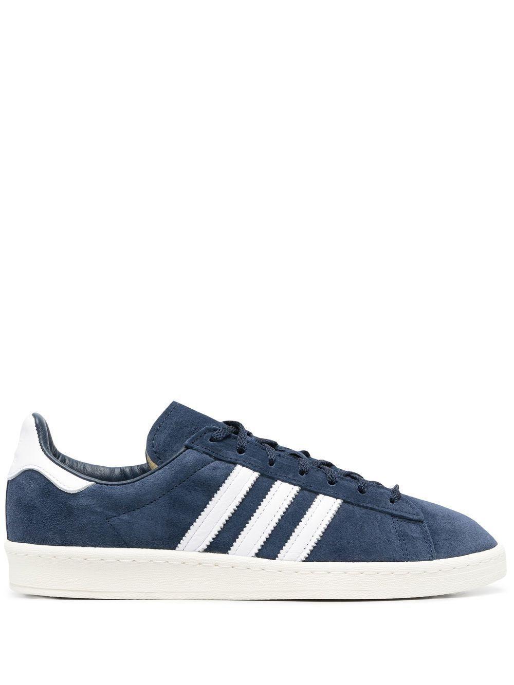 ADIDAS ORIGINALS Campus 80s Suede Low-top Trainers In Collegiate Navy/ftwr White/off White Product Image