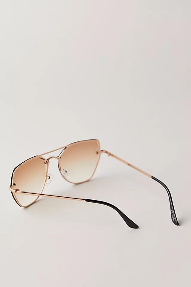 Paloma Oversized Aviator Sunglasses Product Image