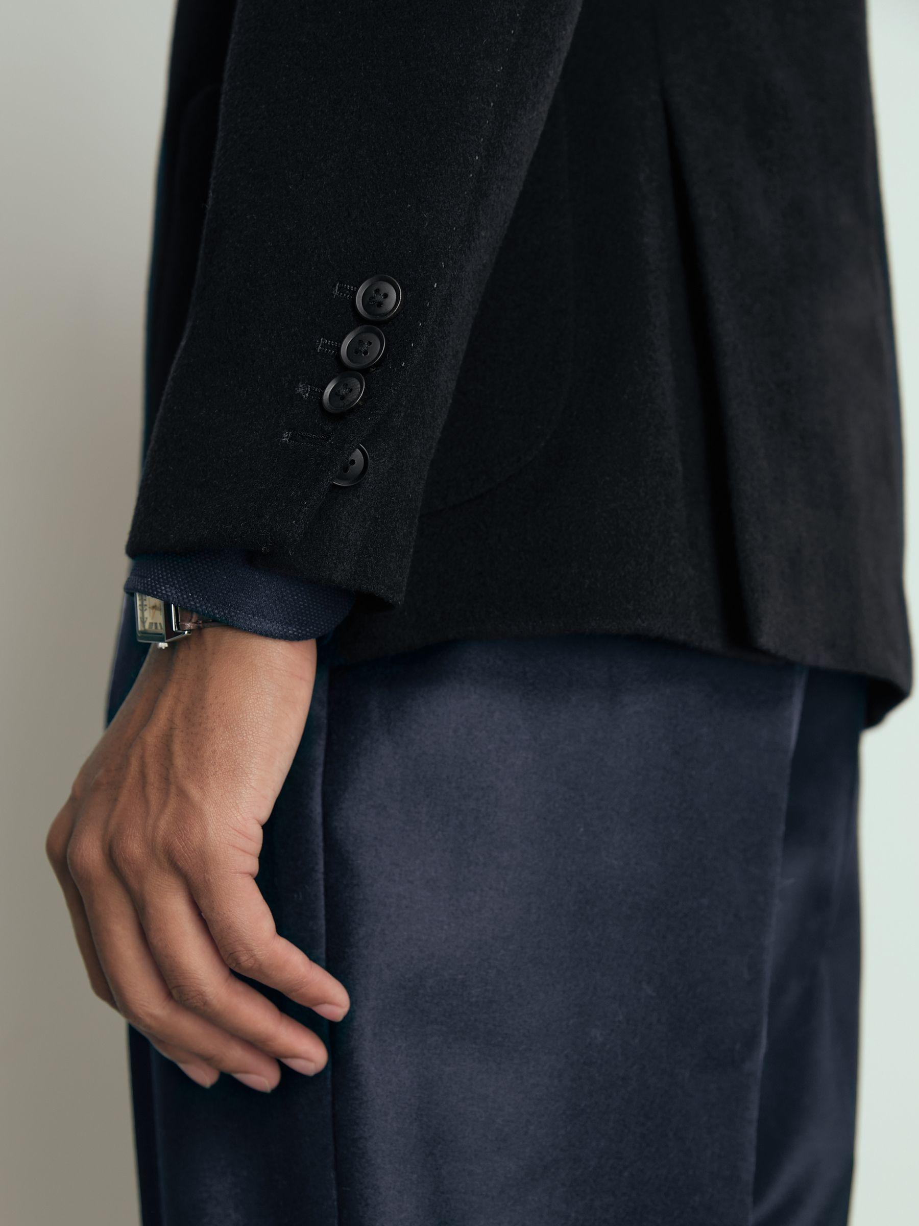 Atelier SIngle-Breasted Suit Jacket in Navy Product Image