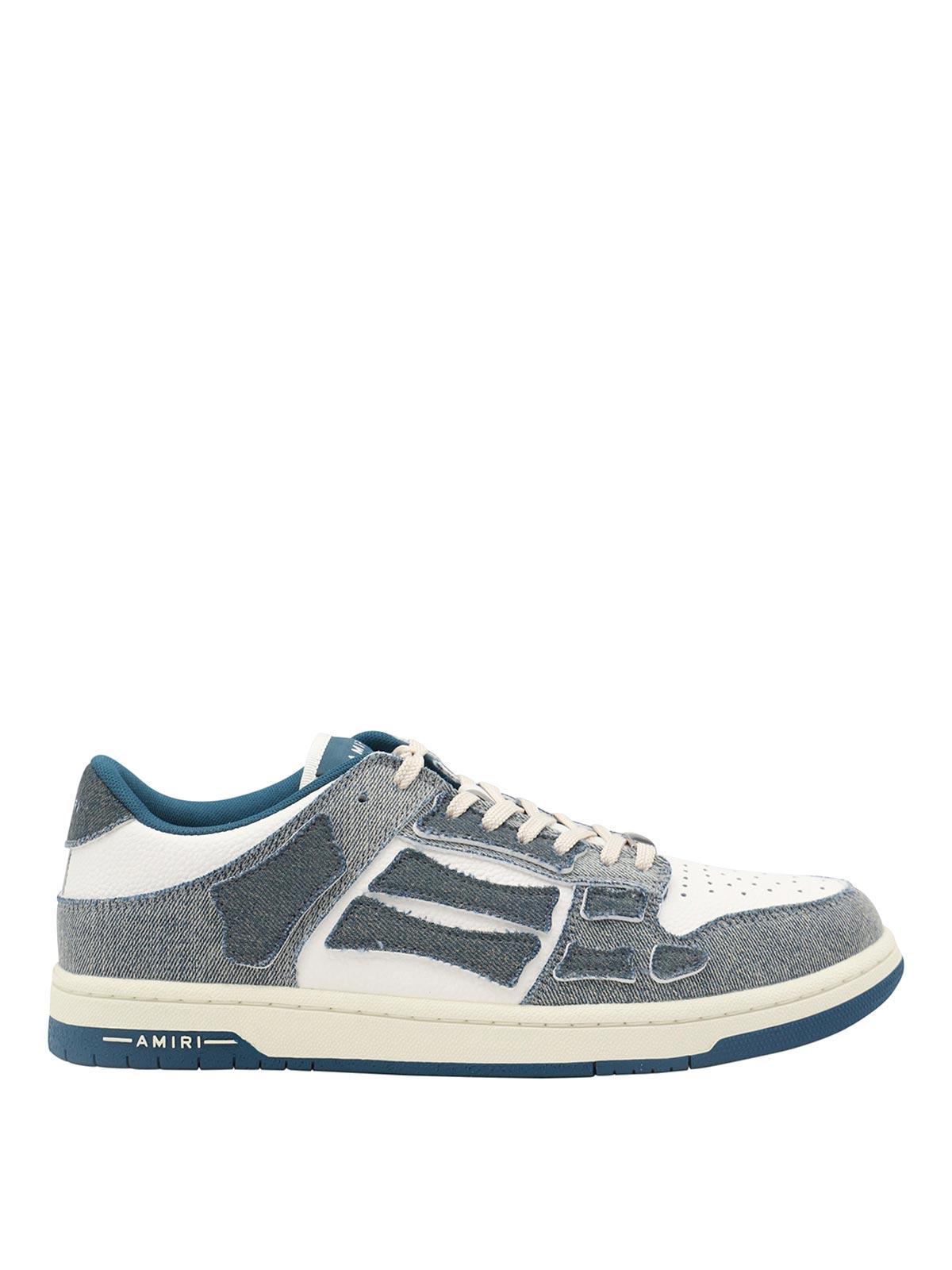 Vintage Skel Sneakers In Sky Blue Product Image