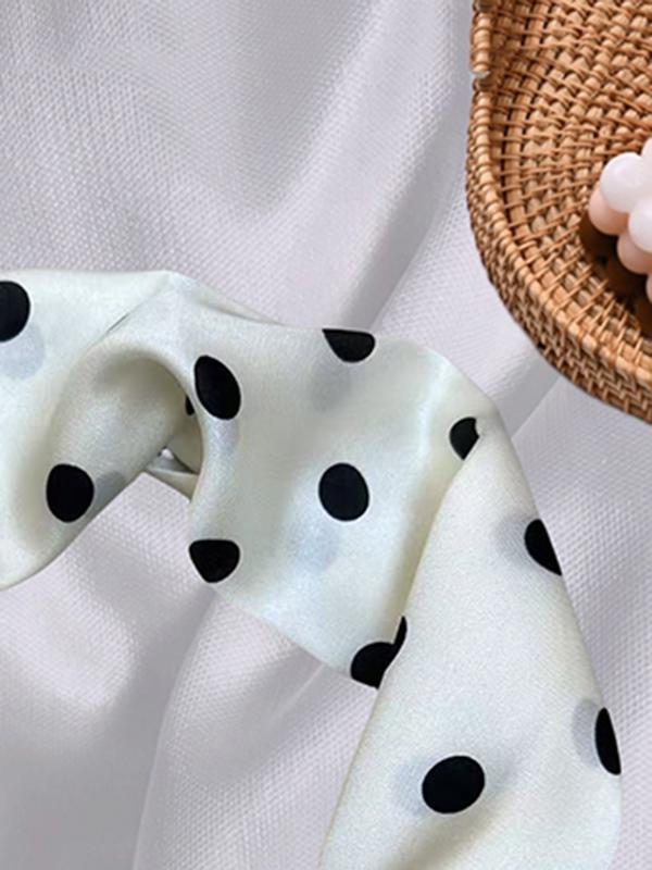 Polka-Dot Split-Joint Scarf Product Image
