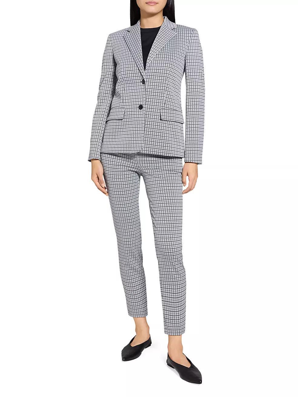 Grid Two-Button Jacket Product Image