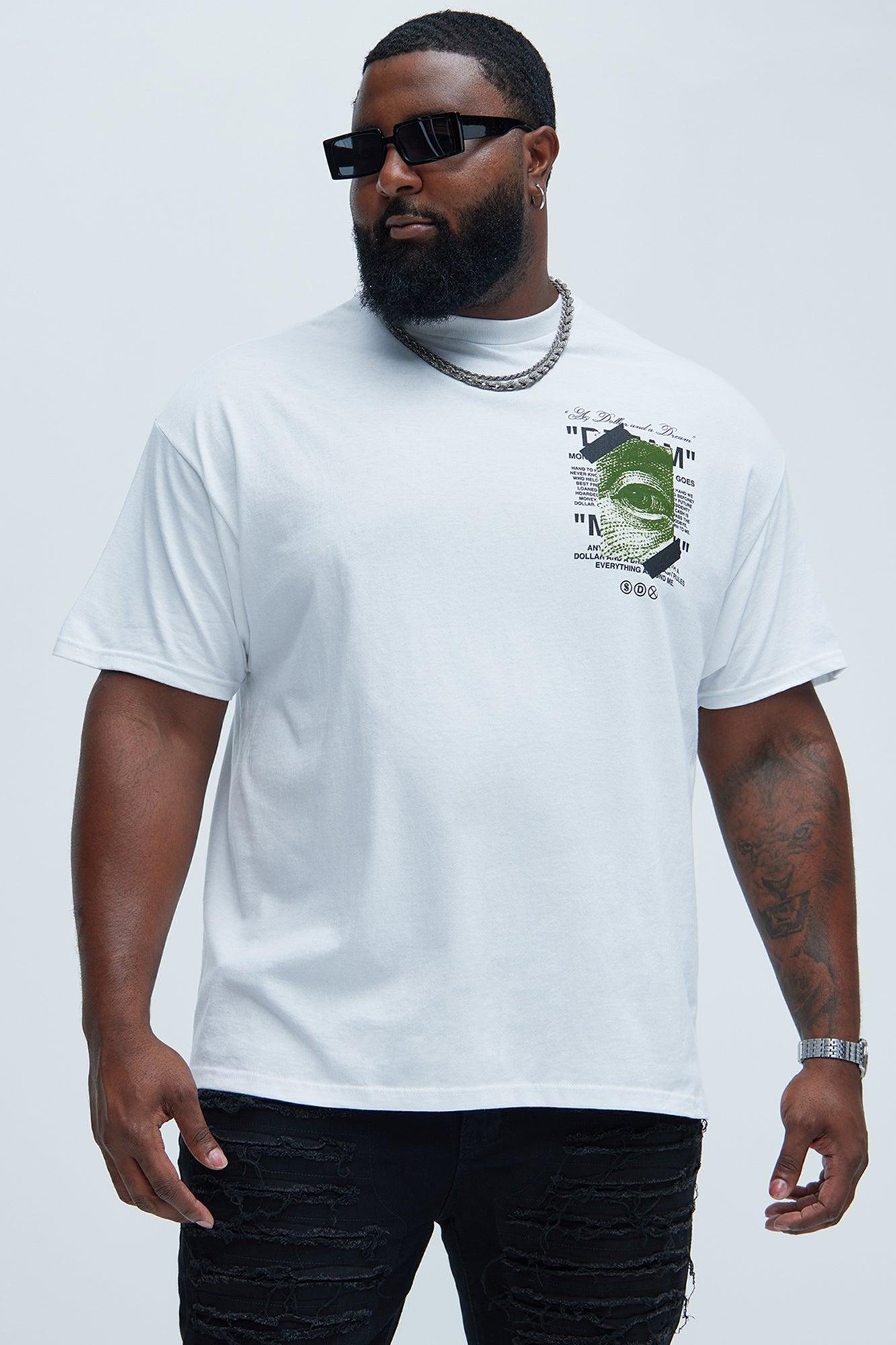 A Dollar And A Dream Short Sleeve Tee - White Product Image