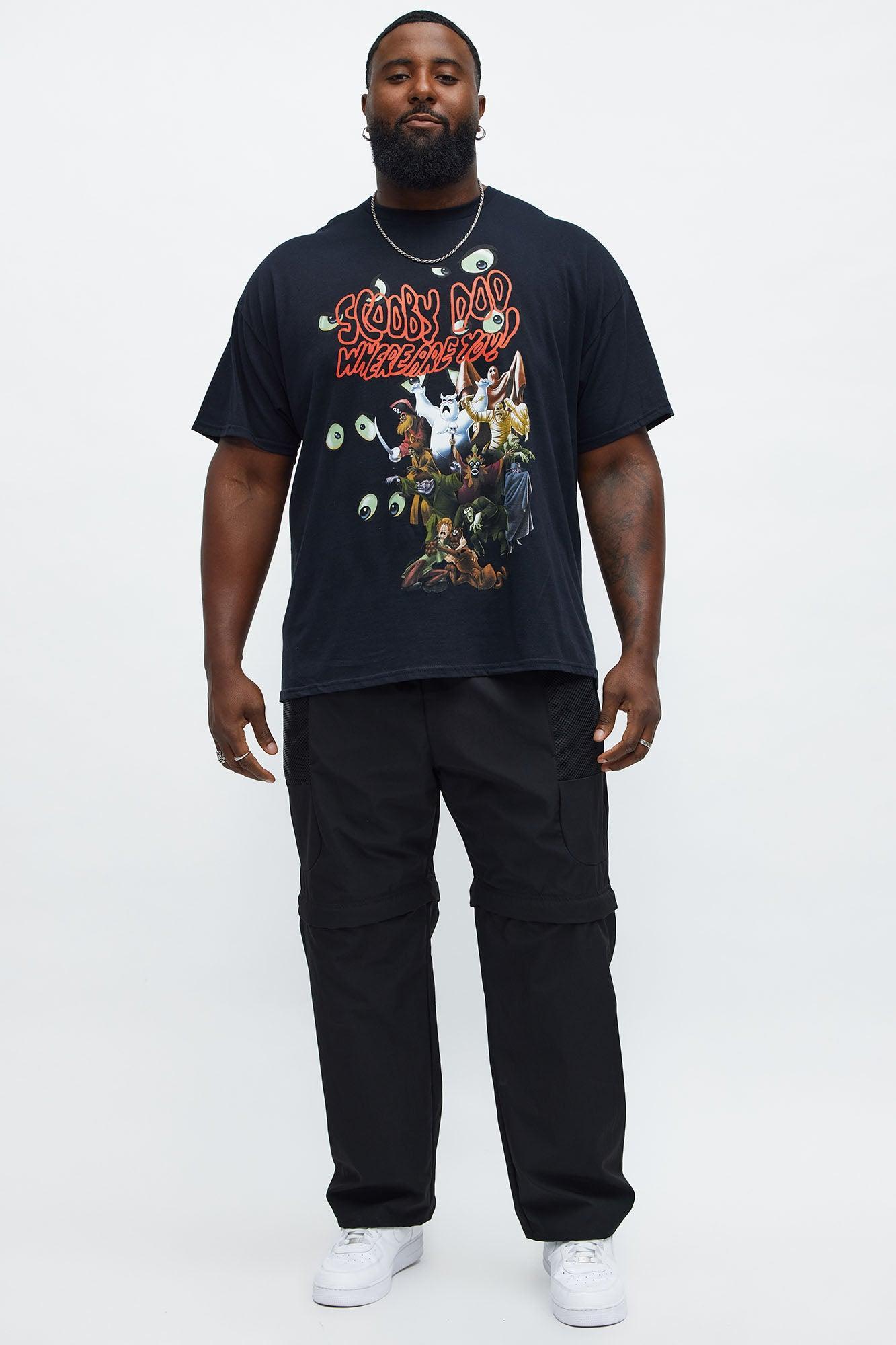 Scooby Doo Where Are You? Short Sleeve Tee - Black Male Product Image