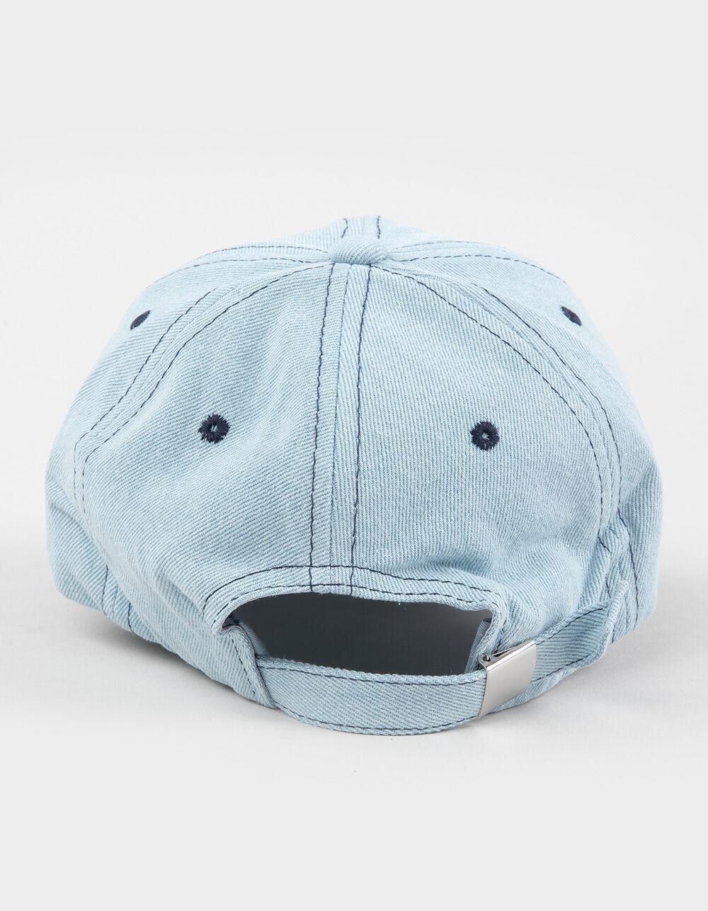 Bow Womens Strapback Hat - DENIM Product Image