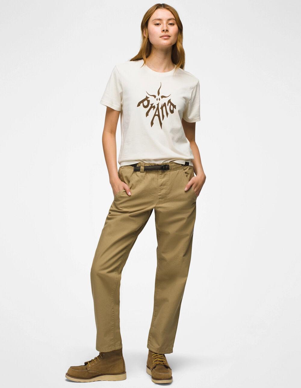 PRANA Voyaged Mens Relaxed Straight Pants - TAN Product Image