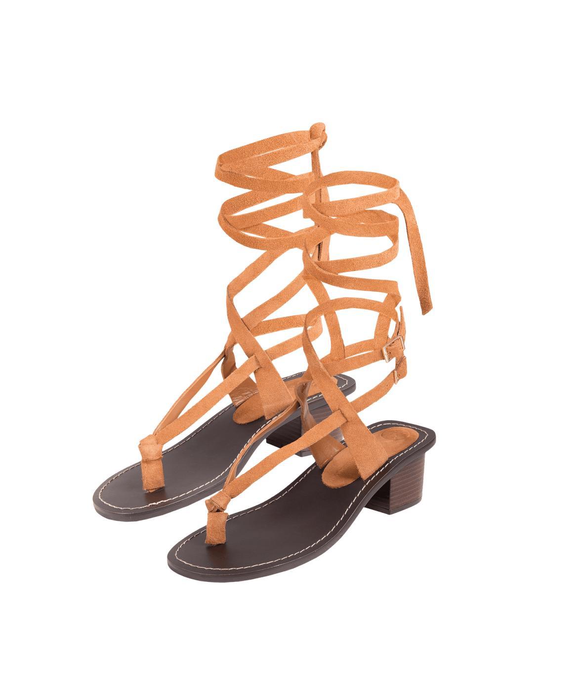 Accessories Paige Sandal - Natural, Size: 6 Product Image