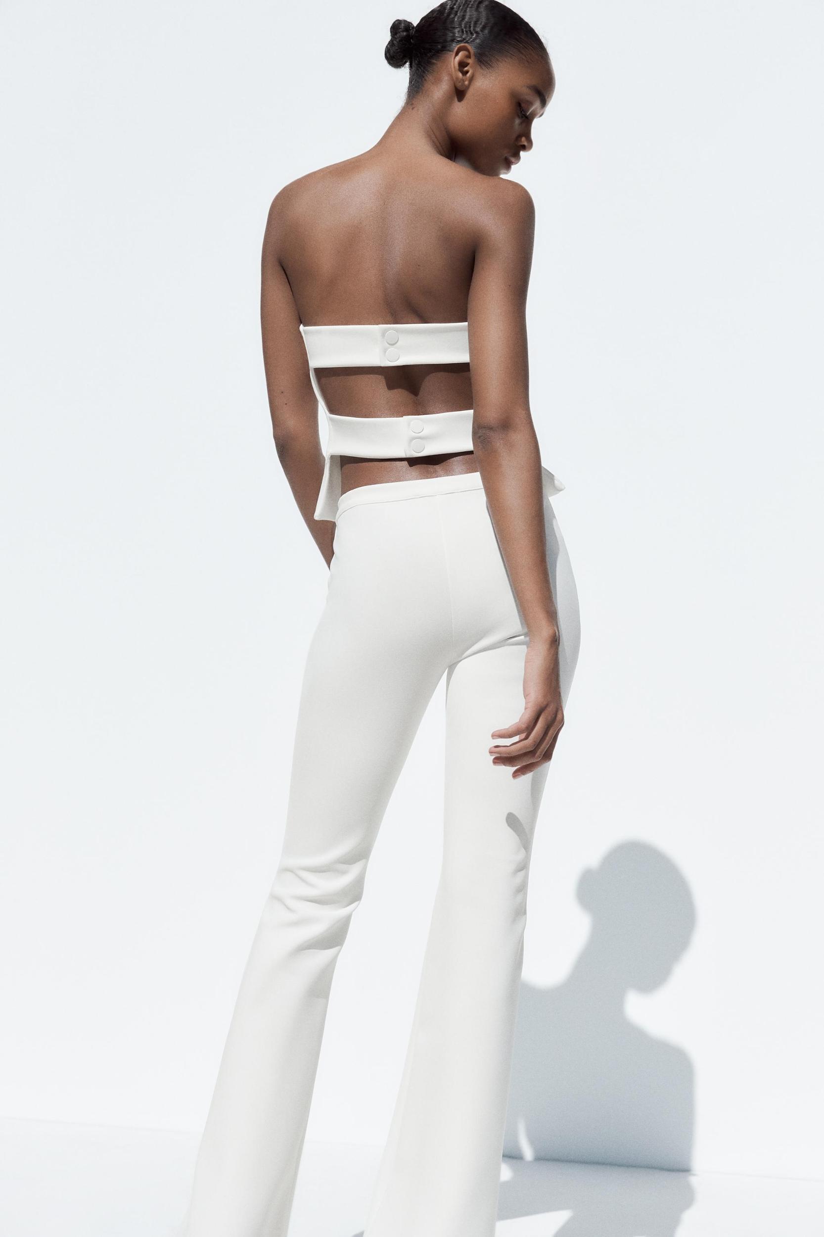 STRETCH FLARE PANTS Product Image