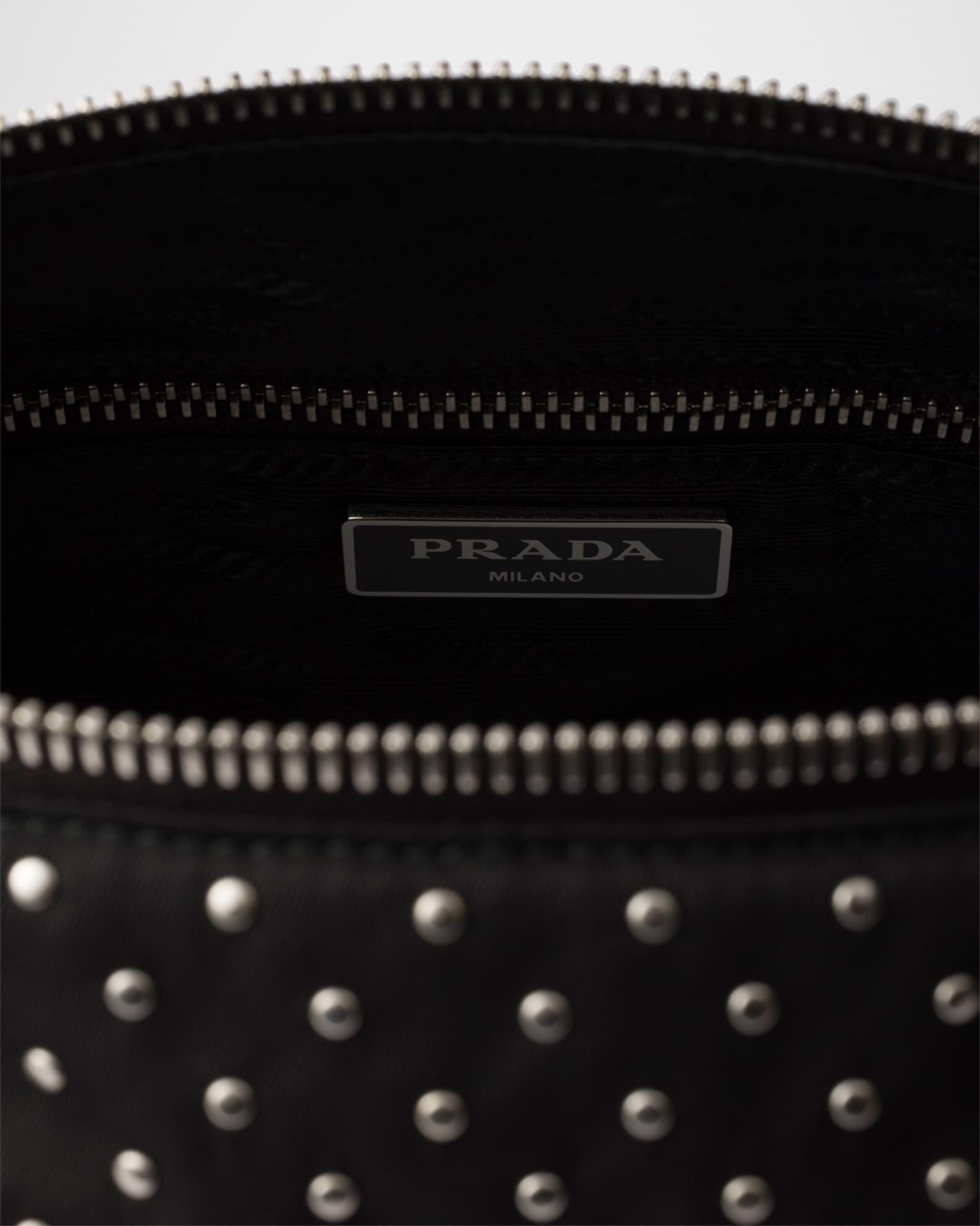 Re-Nylon Studded Crossbody Bag Product Image