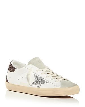 Golden Goose Womens Super-Star Low Top Sneakers Product Image