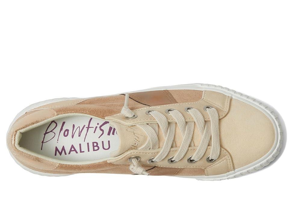 Blowfish Malibu Wave-B (Sand/Gold Micro Suede/Rose Gold Bronze Orbit/Ella) Women's Shoes Product Image