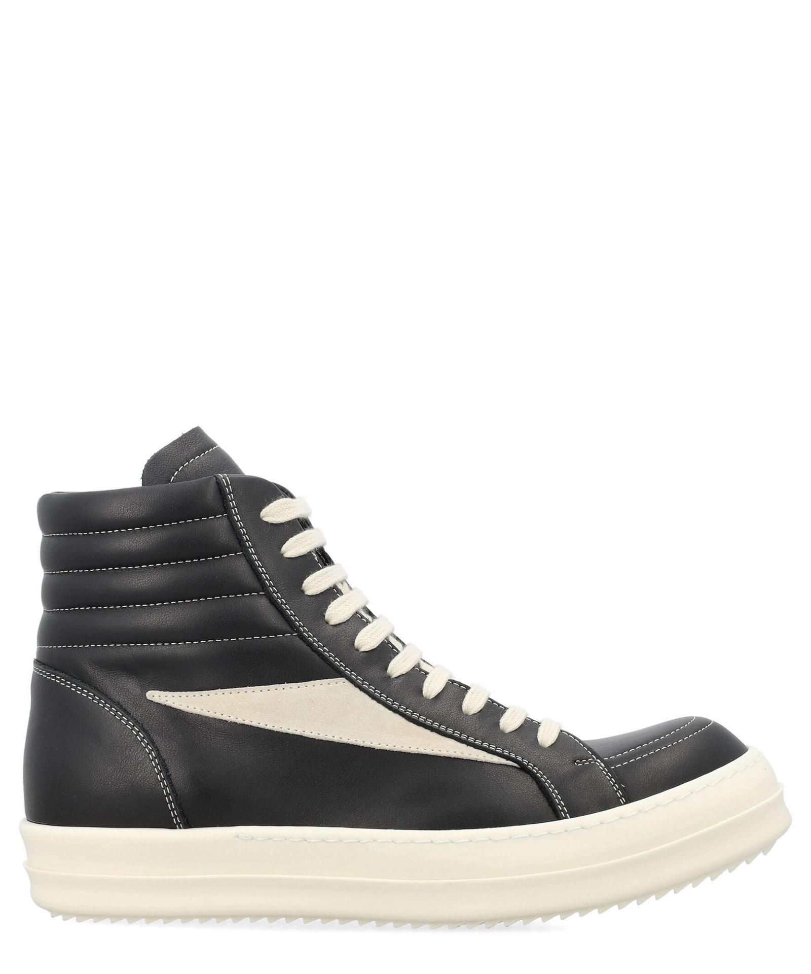 Porterville High Top Sneaker In Black/milk/milk Product Image