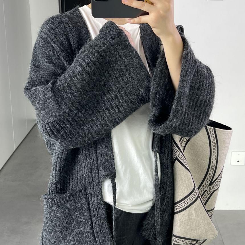 Plain Kimono Oversized Cardigan Product Image