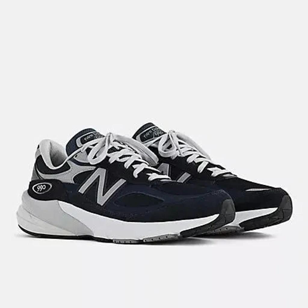 NEW BALANCE Navy Made In Usa 990v6 Sneakers In Blue Product Image