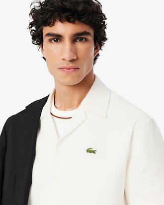 Relaxed Fit Waffle Texture Shirt Product Image