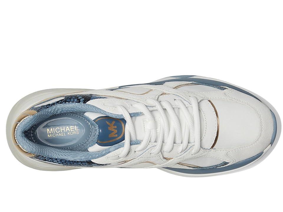 MICHAEL Michael Kors Leo Trainer (Chambray) Women's Shoes Product Image