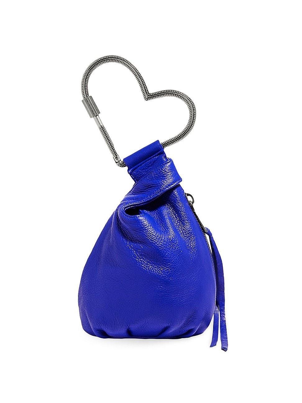 Womens All My Heart Leather Pouch Product Image