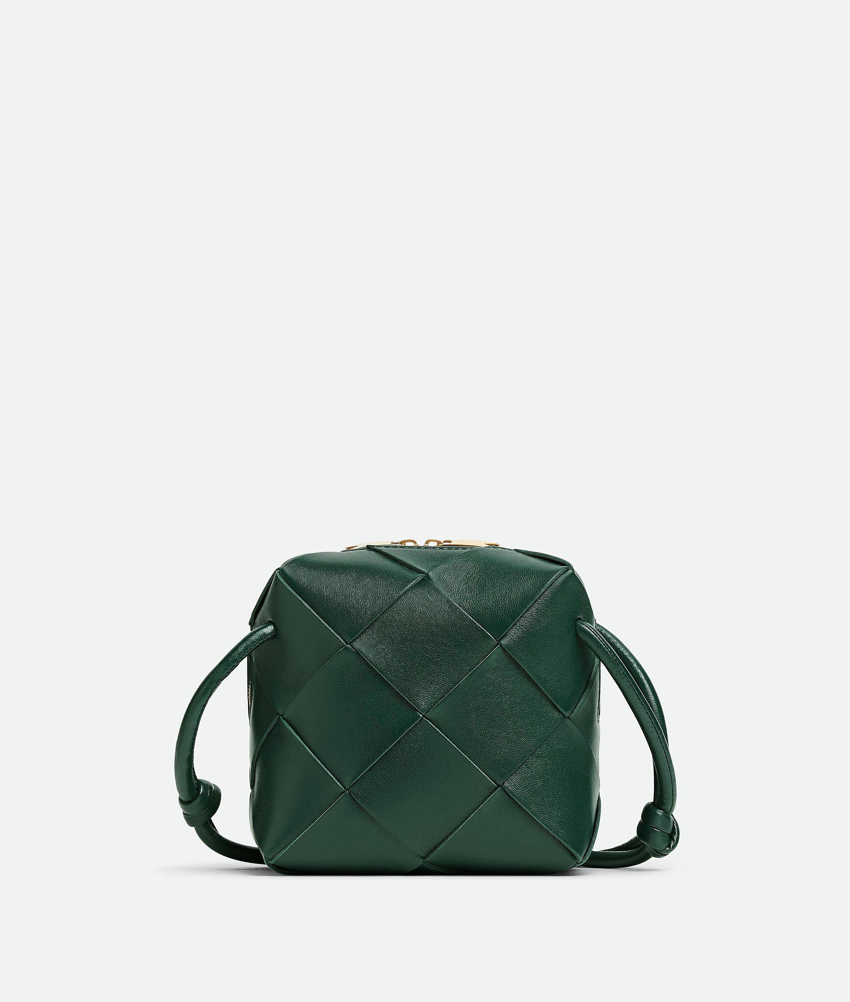 Women's Mini Cassette Camera Bag in Emerald green Product Image