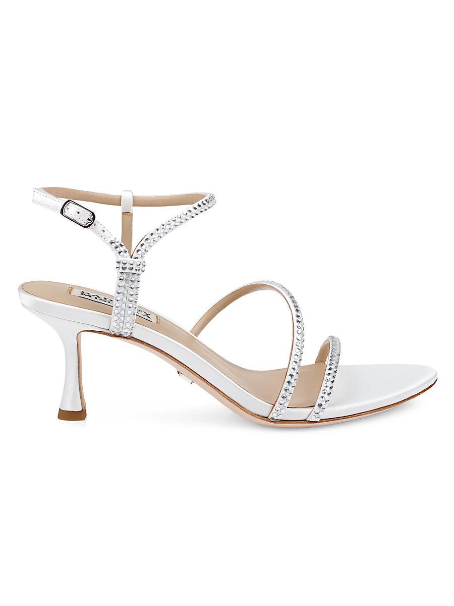 Womens Julianna 65MM Satin Sandals Product Image