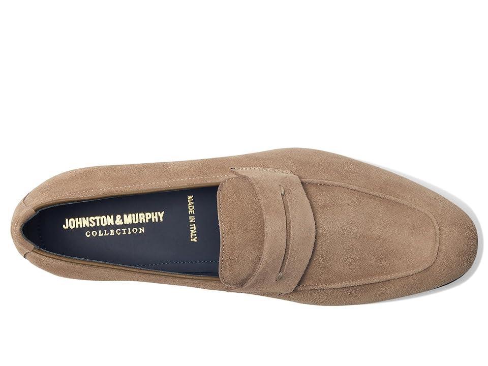 Johnston  Murphy Collection Mens Taylor Suede Penny Loafers Product Image