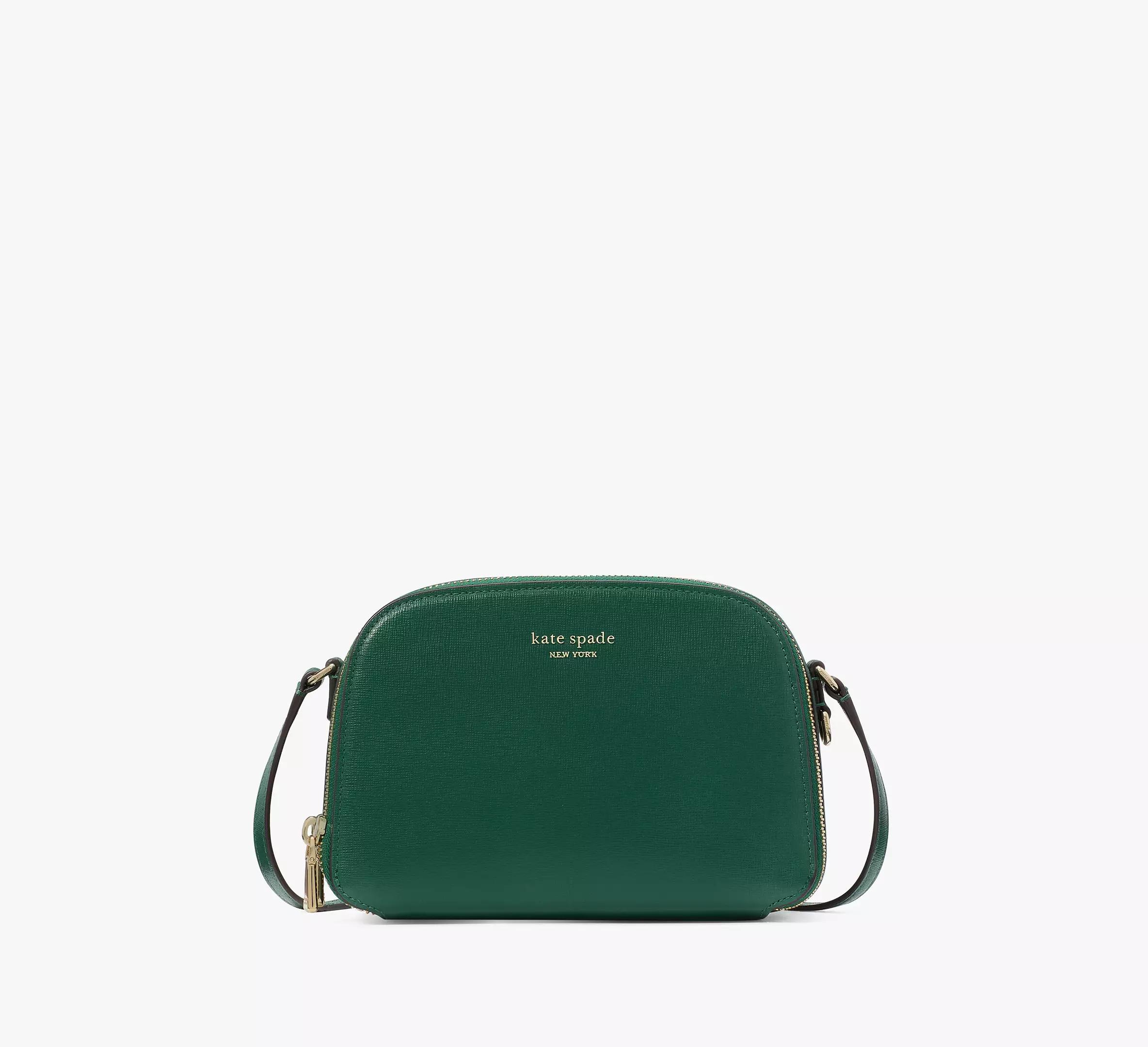 Devin Double Zip Dome Crossbody Product Image