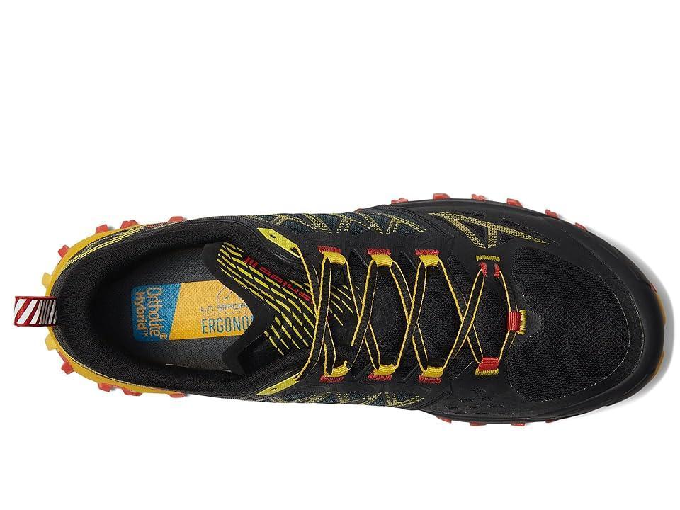 La Sportiva Bushido III (Black/Yellow) Men's Running Shoes Product Image