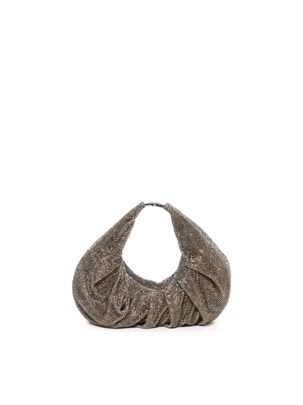 BENEDETTA BRUZZICHES Yennefer Bag In Mesh In Gris Product Image