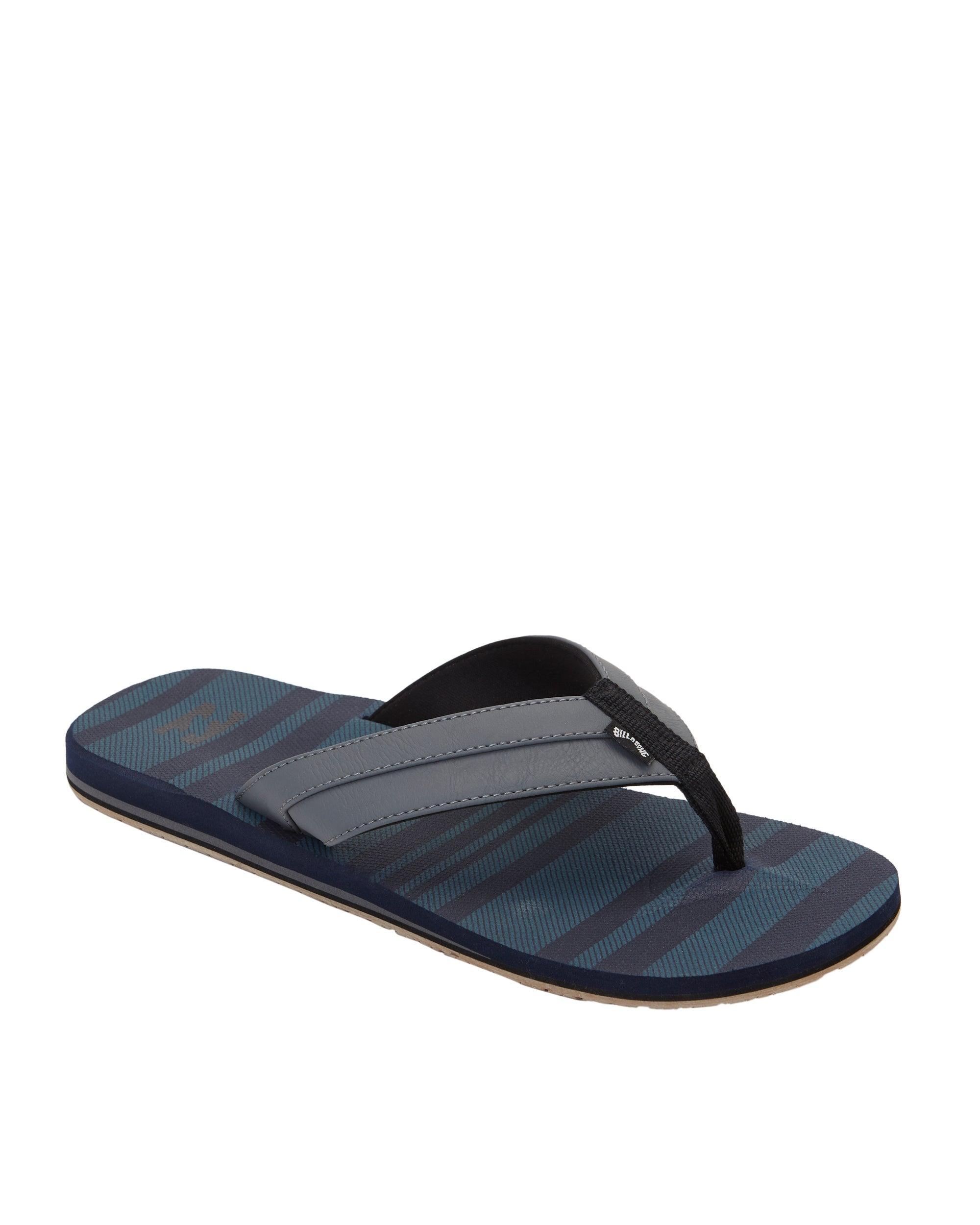 All Day Impact Print Slip-On Sandals - Dark Blue Male Product Image