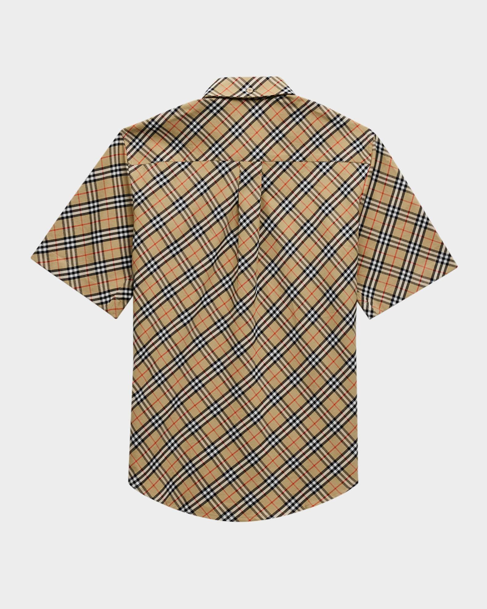 Men's Check Sport Shirt Product Image