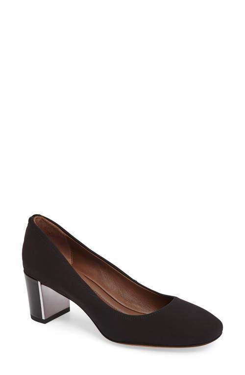 Donald Pliner Corin Crepe Block Heel Pumps Product Image