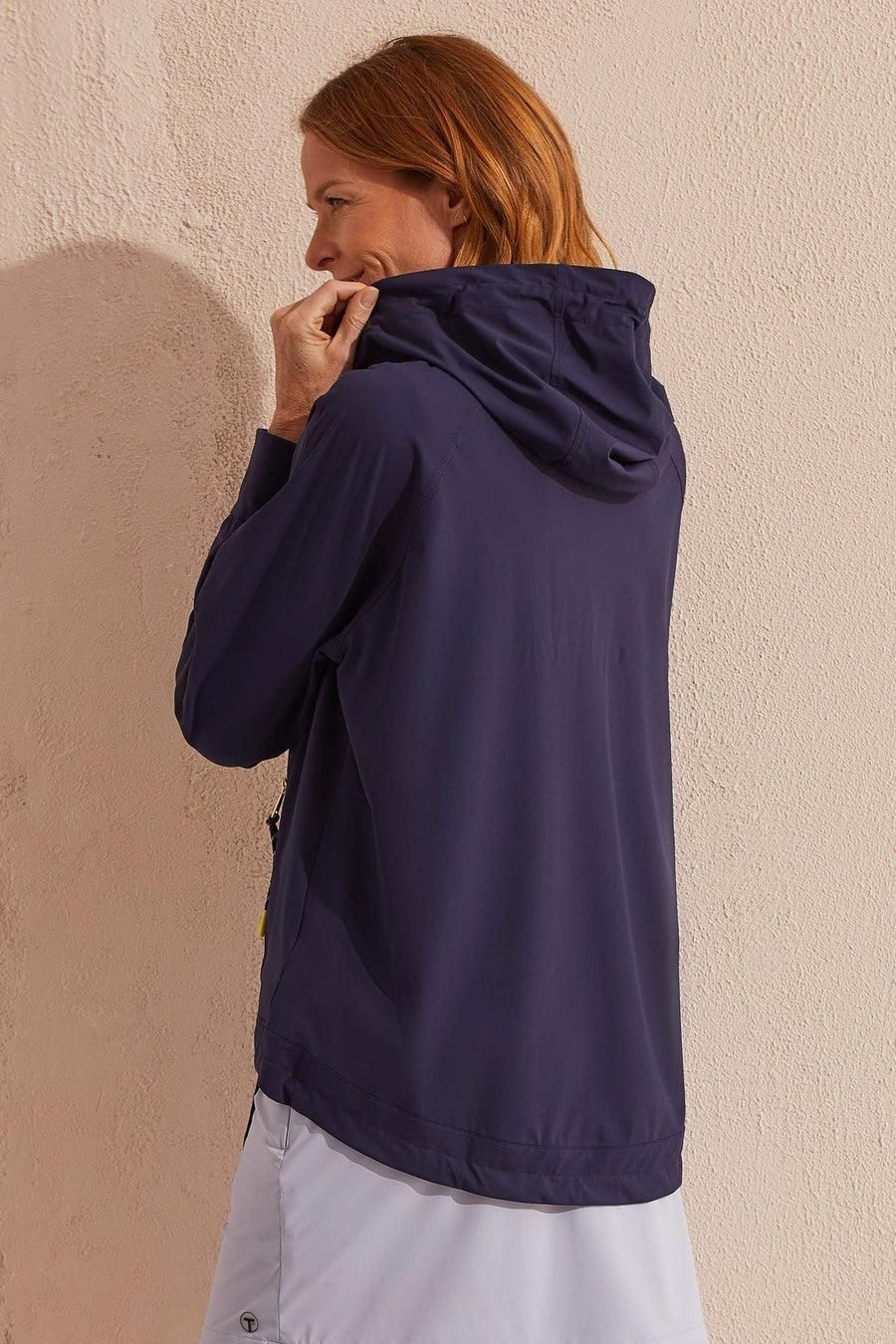 FOUR-WAY STRETCH HOODED JACKET Product Image