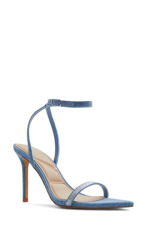 Tulipa Medium Blue Women's Strappy sandals | ALDO US Product Image