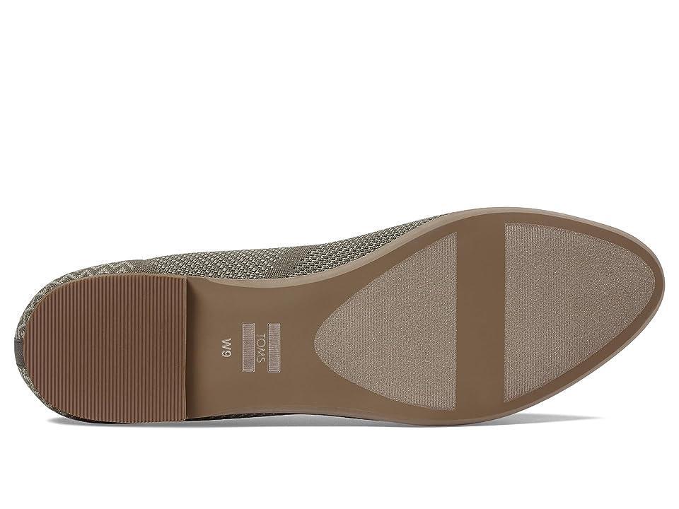 TOMS Jutti Neat (Olive Night REPREVE Engineered Knit) Women's Shoes Product Image