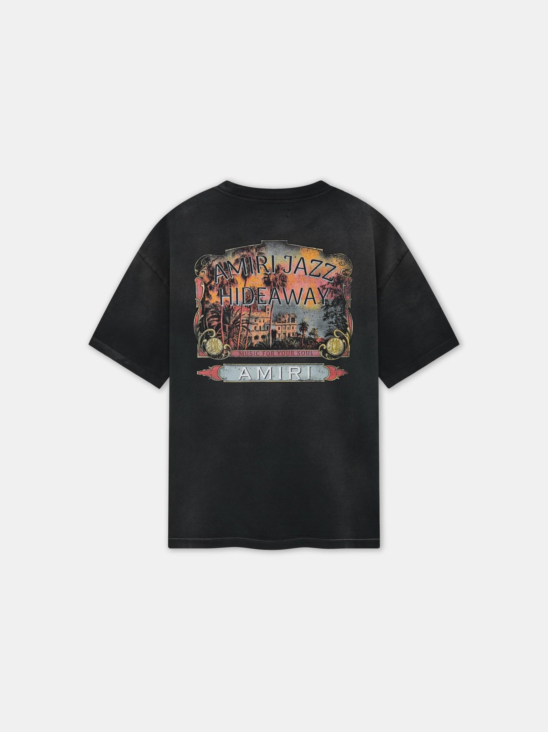AMIRI JAZZ HIDEAWAY TEE - Black Product Image
