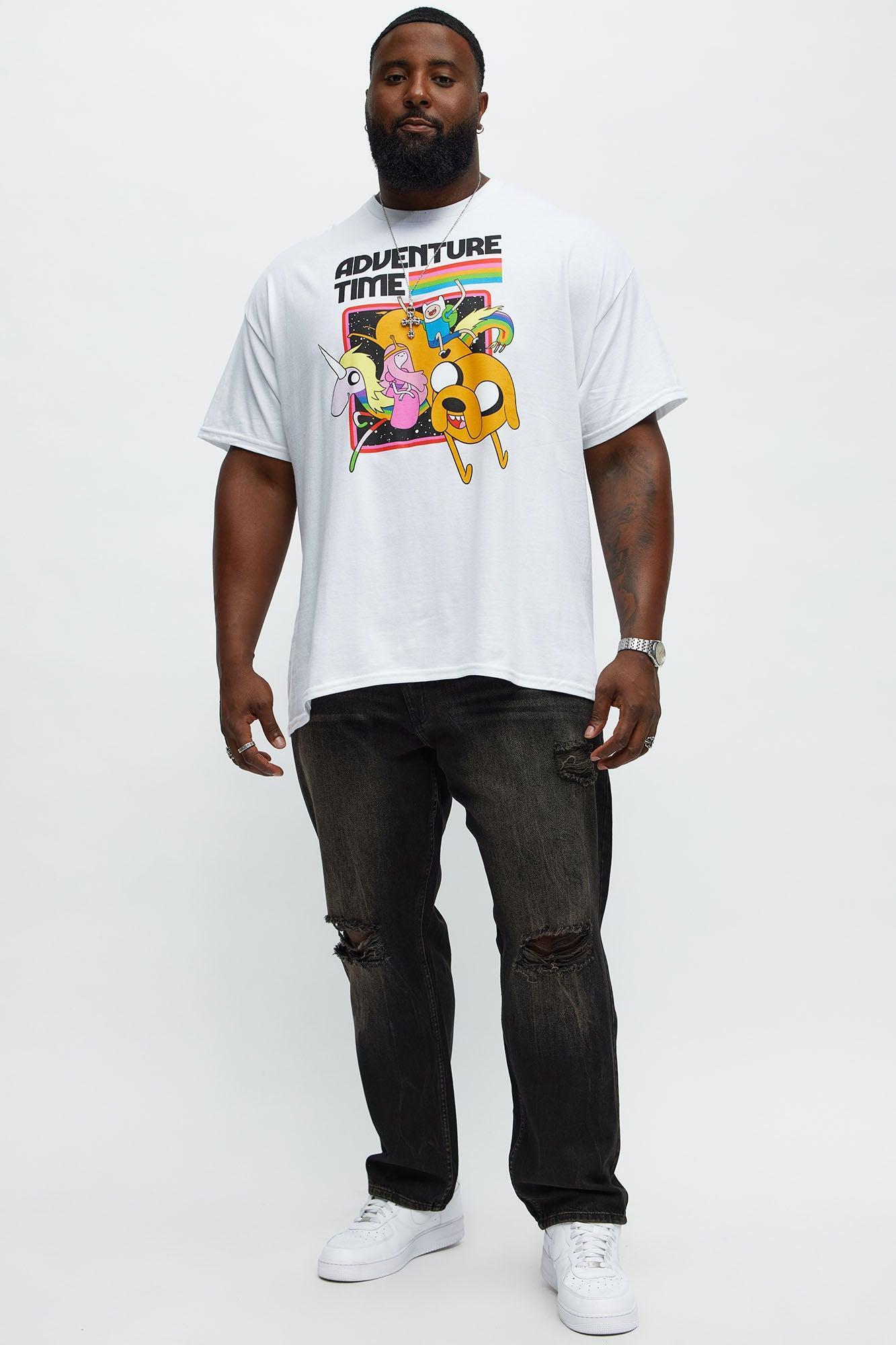 Adventure Time Short Sleeve Tee - White Product Image